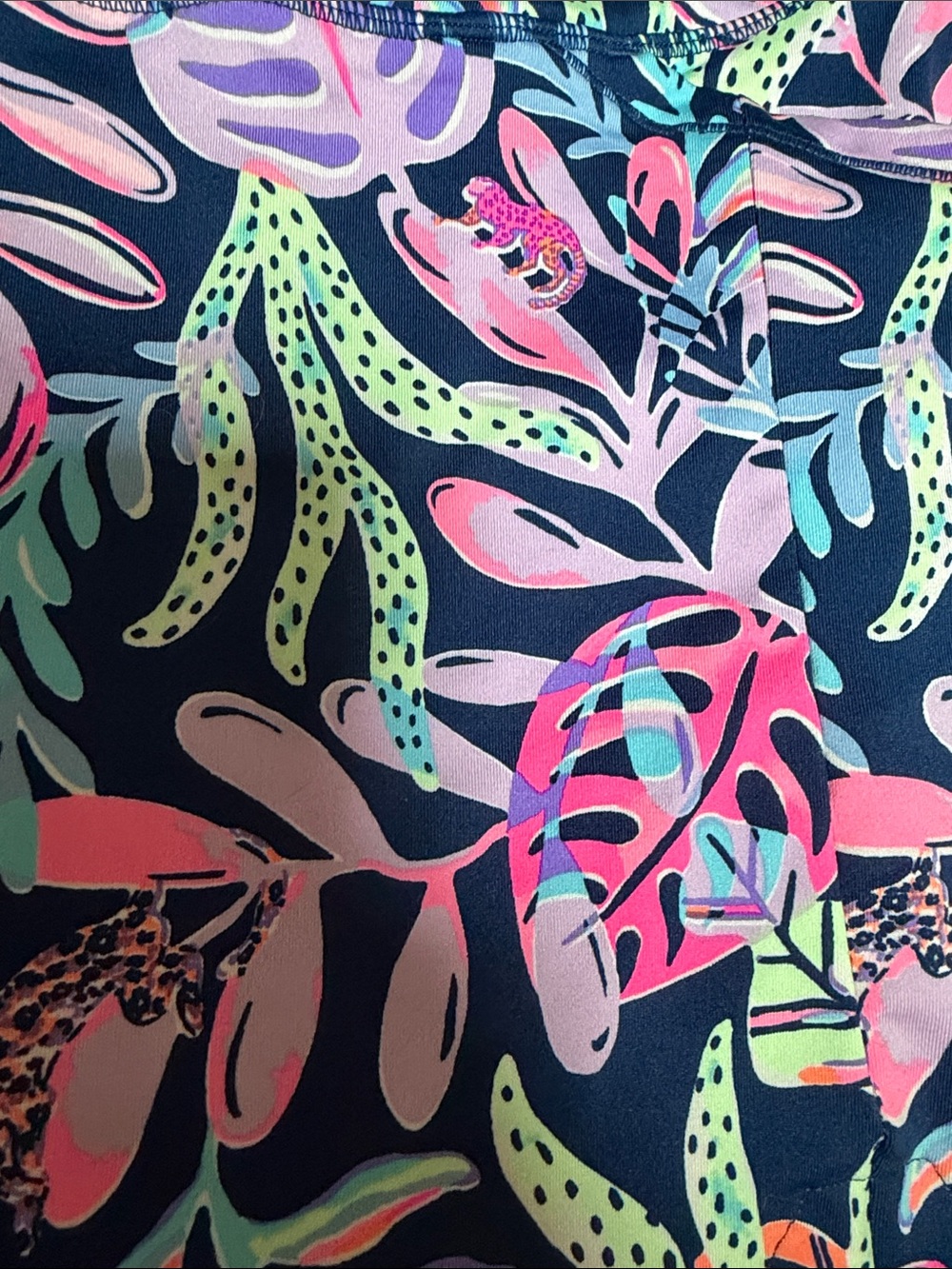 Lilly Pulitzer Royal Blue Luxletic Activewear - Picture 2 of 6